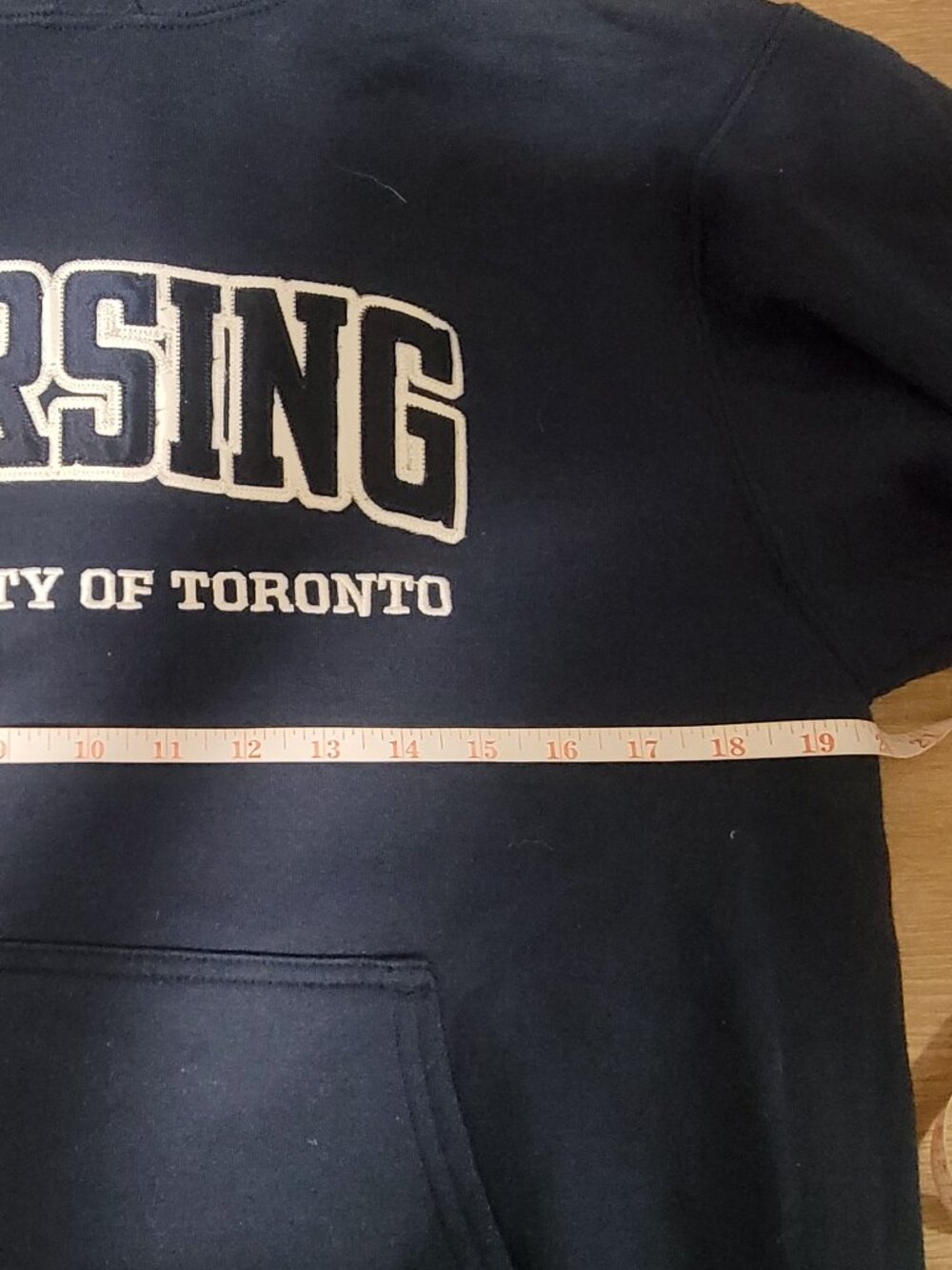 University of Toronto Nursing Hoodie - Navy Blue - UofT Merch - Size Small - Picture 4 of 5